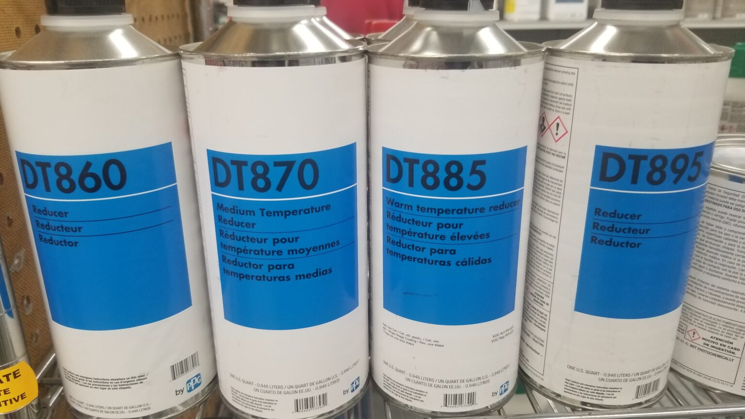 1 Quart PPG Reducer DT860 DT870 DT885 DT895 Marbles Motors